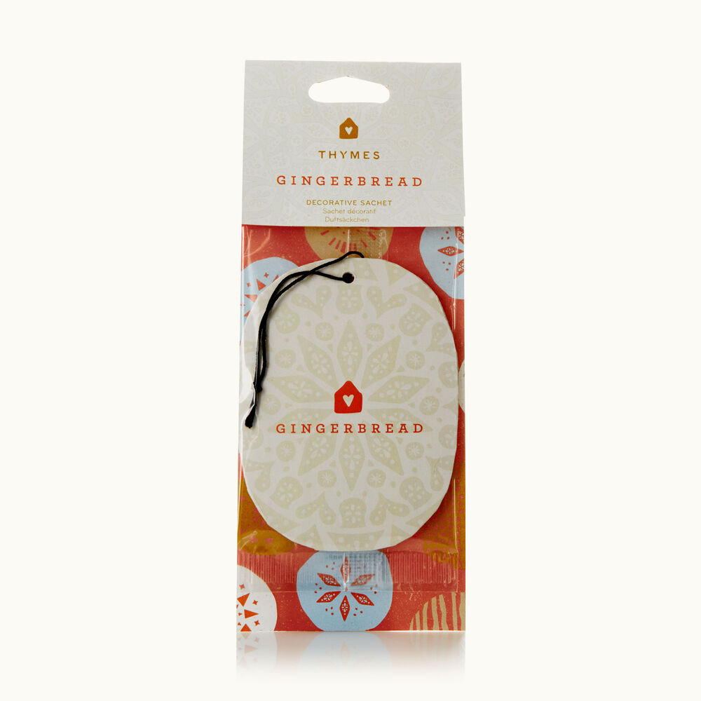 Thymes Gingerbread Decorative Sachet is a Sweet Holiday Fragrance image number 0